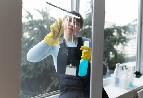 Nettoyage de vitres intérieures et extérieures à Leval